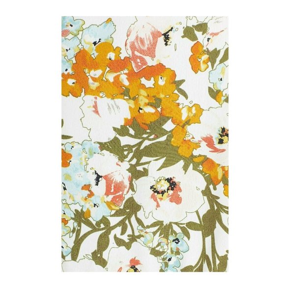 CHELSEA28 Floral Belted Fit & Flare Sundress - Large - Ivory - Picture 5 of 5